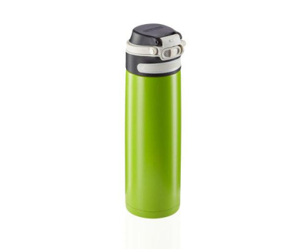 Bidon, termos, kubek termiczny LEIFHEIT Kubek termiczny Flip 600 ml kiwi 03277